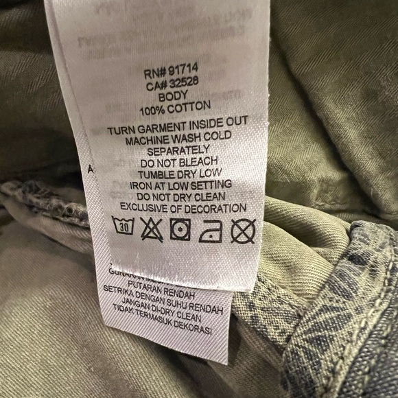 Armani Exchange Men’s Straight-Leg Pants – Size 31S - Picture 6 of 6